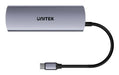 EAN 4894160057464 - UNITEK uHUB Q4 USB 3.2 Gen 1 (3.1 Gen 1) Type-C 10000 Mbit/s Gris imagen 2