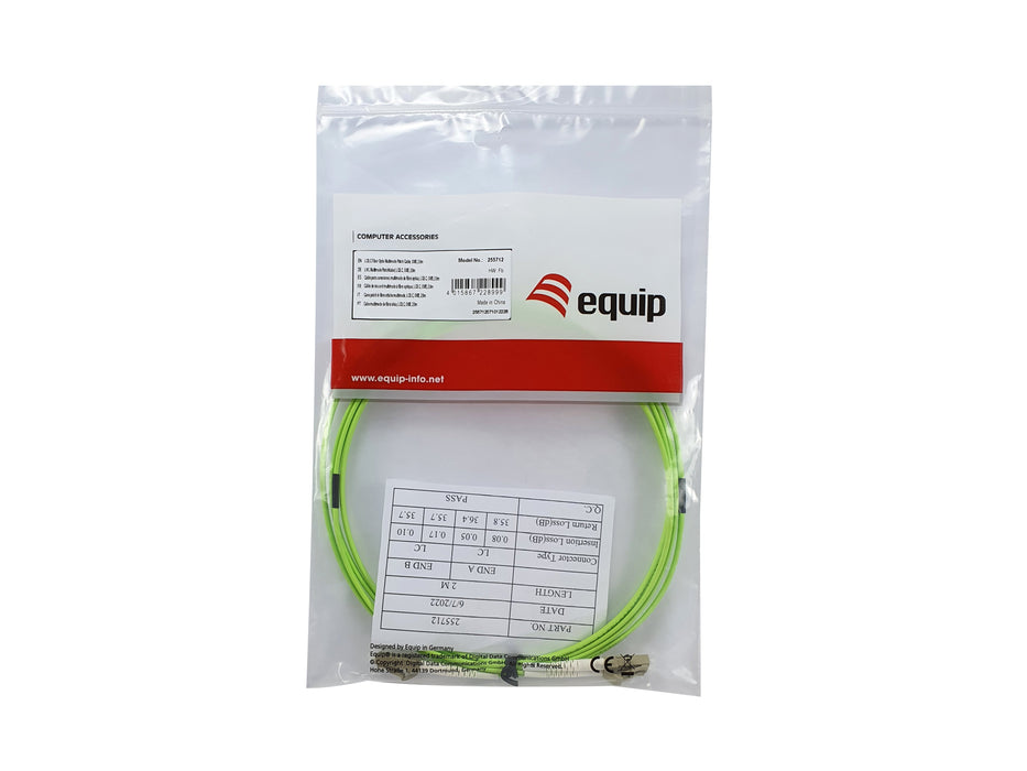 EAN 4015867228999 - Equip 255712 Cable de fibra óptica e InfiniBand 2 m LC Verde imagen 4