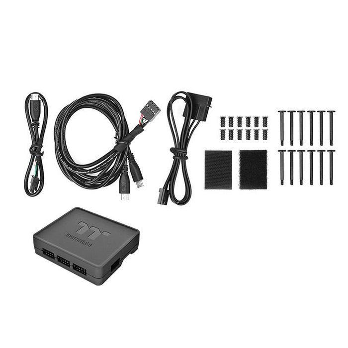 EAN 4713227521581 - Thermaltake Riing Quad 14 RGB Carcasa del ordenador Ventilador 14 cm Negro imagen 4