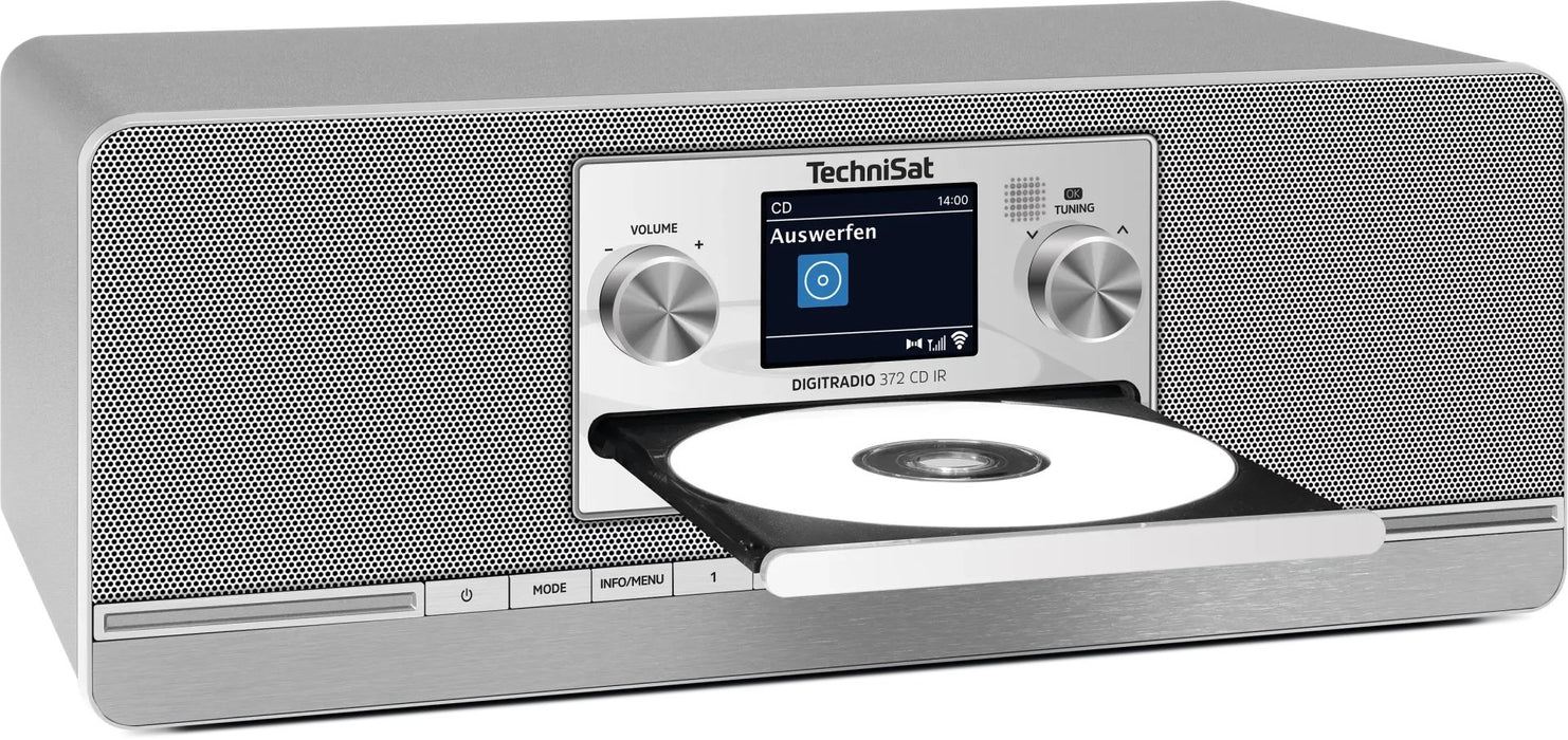 EAN 4019588510227 - TechniSat DIGITRADIO 372 CD IR Internet Analógico y digital Antracita, Plata imagen 6