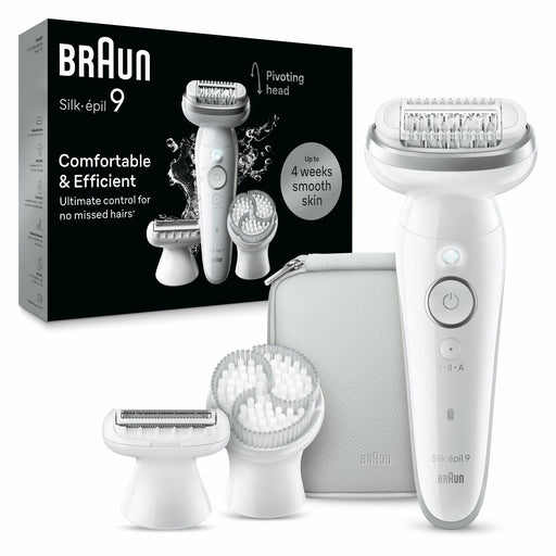 EAN 7500435225205 - Braun Silk-épil 9 9-061 40 pinzas Plata, Blanco imagen 1