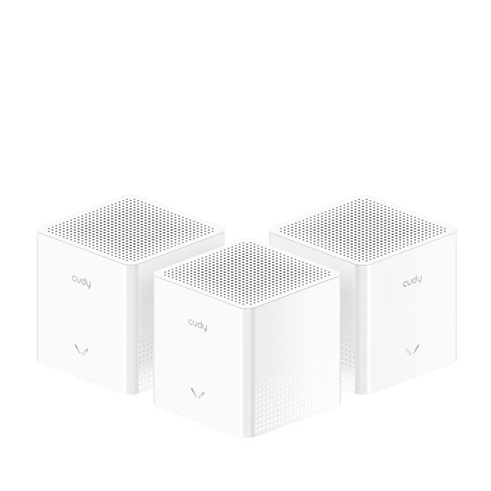 EAN 6971690792770 - Cudy M1200 3-PACK sistema Wi-Fi Mesh (Wi-Fi en malla) Doble banda (2,4 GHz / 5 GHz) Wi-Fi 5 (802.11ac) Bl imagen 1