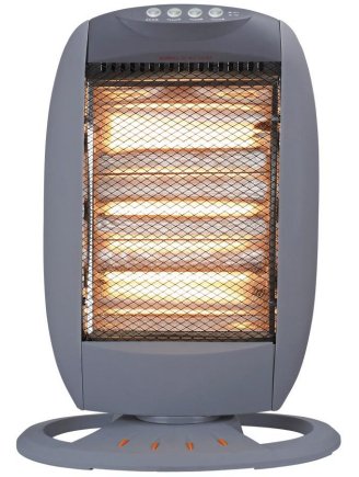 EAN 9005151001815 - SHX SHX24HS1200 calefactor eléctrico Interior Gris 1200 W Calefactor eléctrico halógeno imagen 1