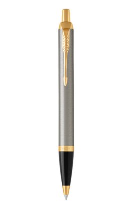 EAN 3501179755595 - Parker IM Brushed Metal Azul Bolígrafo de punta retráctil con pulsador Medio 1 pieza(s) imagen 1