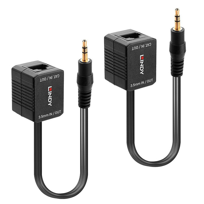 EAN 4002888704502 - Lindy 70450 extensor audio/video Transmisor y receptor de señales AV Negro imagen 1