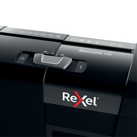 EAN 5028252615273 - Rexel Secure X8 triturador de papel Corte cruzado 70 dB Negro imagen 6