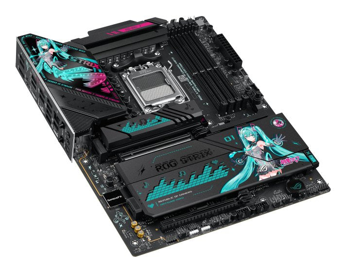 EAN 4711636174640 - ASUS ROG STRIX X870E-H GAMING WIFI7 HATSUNE MIKU EDITION AMD X870E Zócalo AM5 ATX imagen 5