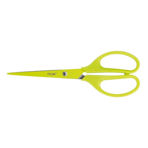 EAN 8411574085164 - Milan BWM10425Y tijera de escritorio y manualidades Tijeras de oficina Corte recto Amarillo imagen 2