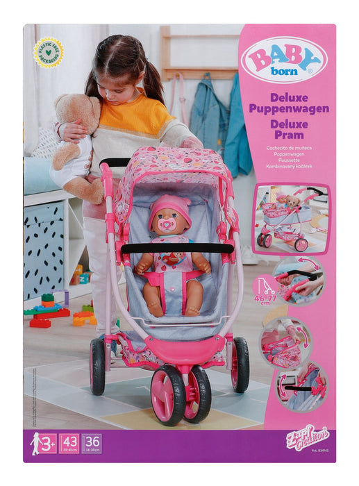 EAN 4001167834145 - BABY born Deluxe Pram Cochecito de muñeca imagen 8