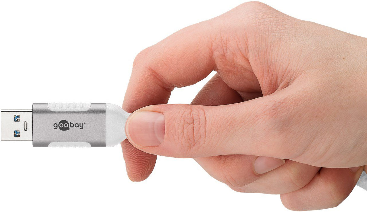 EAN 4040849743795 - Goobay 74379 cambiador de género para cable USB 3.0 type A RJ45 Blanco imagen 9