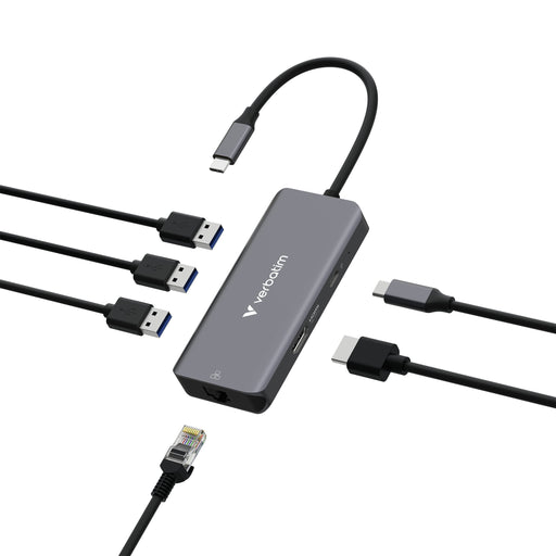EAN 0023942321576 - Verbatim 32157 hub de interfaz USB 3.2 Gen 1 (3.1 Gen 1) Type-C 5000 Mbit/s Gris imagen 2