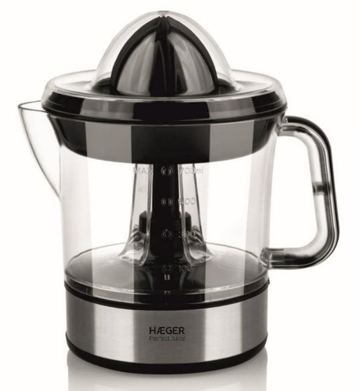 EAN 5608475041730 - Haeger Perfect Juice prensa de cítricos eléctricos 0,7 L 25 W Transparente, Plata, Negro imagen 1