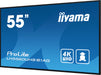 EAN 4948570122301 - iiyama LH5560UHS-B1AG pantalla de señalización Pizarra de caballete digital 138,7 cm (54.6") LED Wifi 500 imagen 7