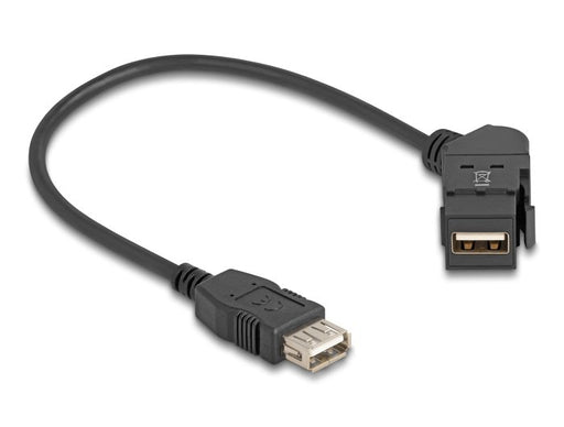 EAN 4043619671526 - DeLOCK 67152 cambiador de género para cable USB-A Negro imagen 2