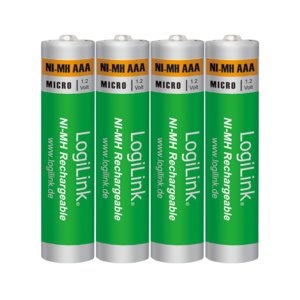 EAN 4052792047929 - LogiLink LR03RB4 pila doméstica Batería recargable AAA Níquel-metal hidruro (NiMH) imagen 1