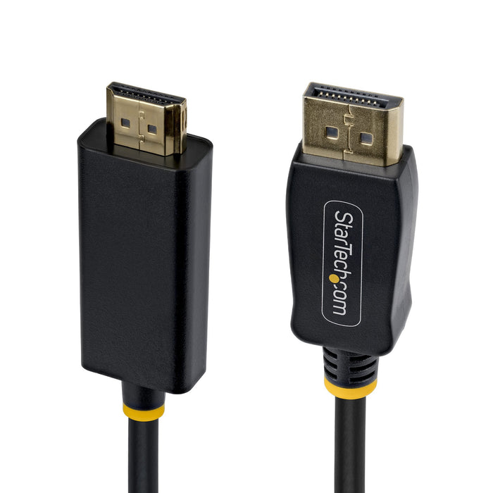 EAN 65030917445 - StarTech.com 15F-DP-HDMI-4K60-GR adaptador de cable de vídeo HDMI tipo A (Estándar) Negro imagen 2