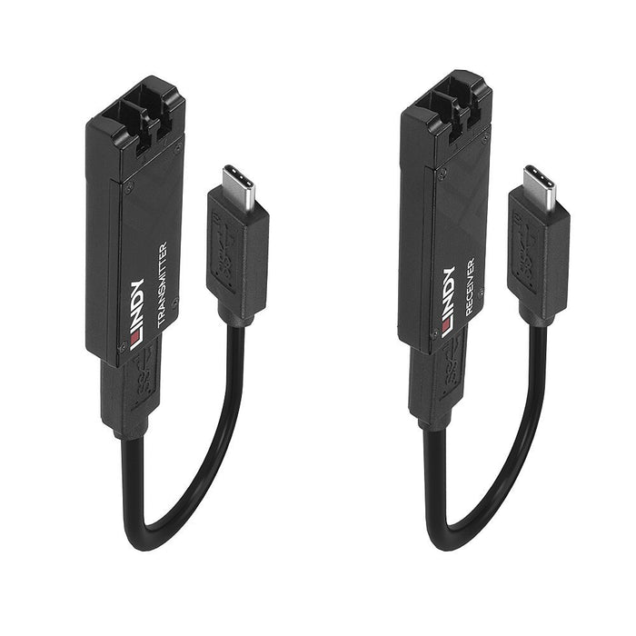 EAN 4002888433129 - Lindy 43312 ampliador de red Transmisor y receptor de red Negro imagen 1