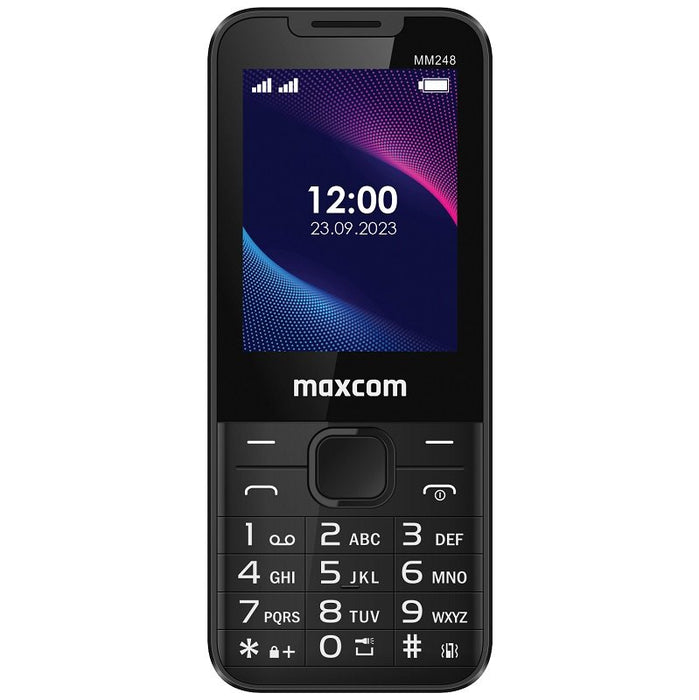 EAN 5908235977539 - MaxCom Classic MM248 4G 6,1 cm (2.4") 82,3 g Negro Característica del teléfono imagen 1
