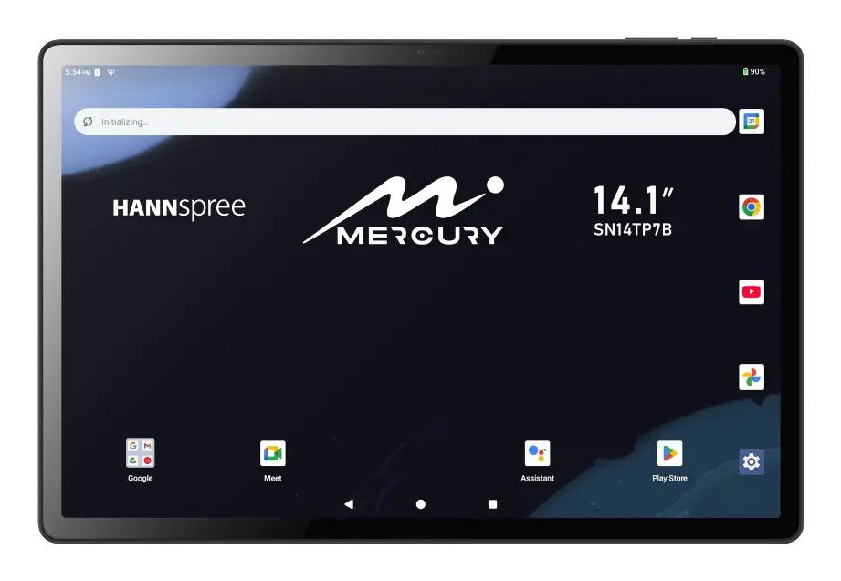 EAN 4711404025044 - Hannspree Mercury Mediatek LTE 128 GB 35,8 cm (14.1") 6 GB Wi-Fi 5 (802.11ac) Android 15 Negro imagen 1