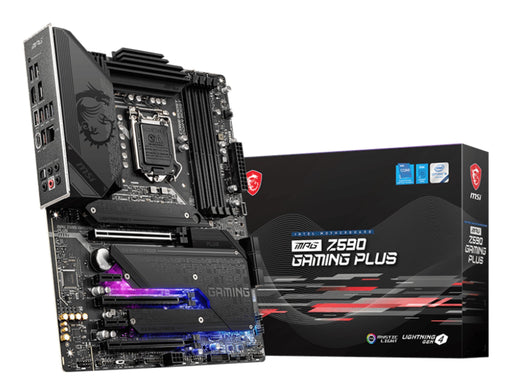 EAN 4719072802868 - MSI MPG Z590 GAMING PLUS placa base Intel Z590 LGA 1200 (Socket H5) ATX imagen 1