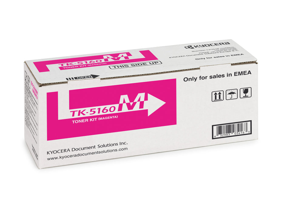 EAN 0632983034804 - KYOCERA TK-5160M cartucho de tóner 1 pieza(s) Original Magenta imagen 2