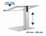 EAN 8716309127738 - Gembird NBS-D1-02 soporte para ordenador portátil Plata 39,6 cm (15.6") imagen 12