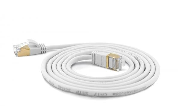 EAN 4250367771211 - Wantec 7121 cable de red Blanco 5 m Cat7 S/FTP (S-STP) imagen 1