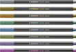 EAN 4006381546348 - STABILO Pen 68 metallic rotulador Medio Cobre, Oro, Azul metálico, Metallic green, Metallic pink, Violeta imagen 2