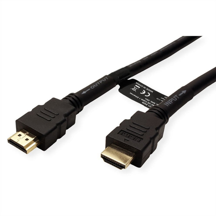 EAN 7630049618114 - ROLINE 14.01.3458 cable HDMI 25 m HDMI tipo A (Estándar) Negro imagen 1