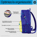 EAN 0197192501290 - HP Campus Blue Backpack 39,6 cm (15.6") Azul, Amarillo imagen 3