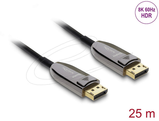 EAN 4043619871186 - DeLOCK 87118 cable DisplayPort 25 m Negro imagen 2