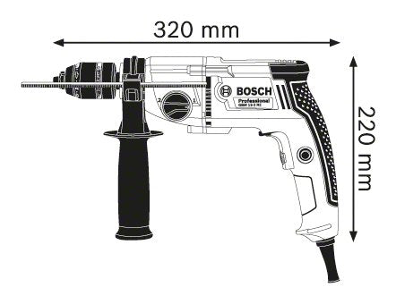 EAN 3165140797955 - Bosch GBM 13-2 RE Professional 3000 RPM Sin llave 2,4 kg Negro, Azul, Acero inoxidable imagen 5