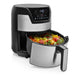 EAN 8713016091475 - Princess 182026 Sencillo 4,5 L Independiente 1500 W Freidora de aire caliente Plata imagen 10