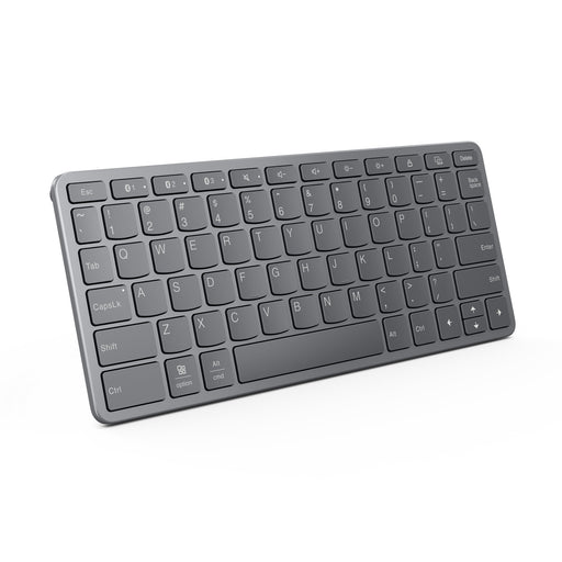 EAN 197530415258 - Lenovo ZG38C05820 teclado Universal USB + Bluetooth QWERTY Inglés de EE. UU. Gris imagen 2