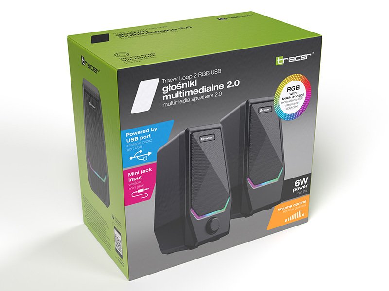 EAN 5907512878170 - Tracer 2.0 Loop 2 RGB USB De 2 vías Negro Alámbrico 20 W imagen 9