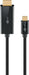 EAN 4040849756986 - Goobay 75698 adaptador de cable de vídeo 3 m USB Tipo C HDMI Negro imagen 1