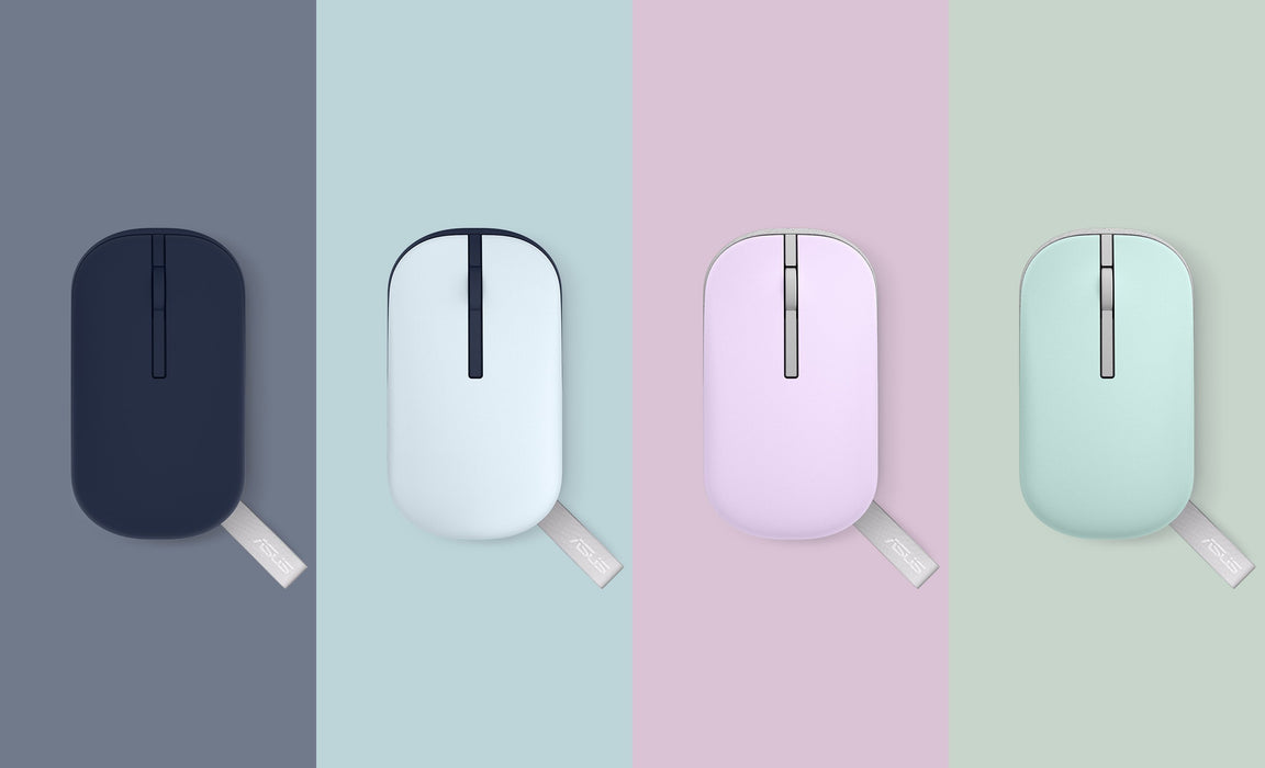 EAN 4711387355152 - ASUS Marshmallow Mouse MD100 ratón Oficina Ambidextro RF Wireless + Bluetooth Óptico 1600 DPI imagen 7