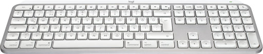 EAN 5099206114593 - Logitech MX Keys S for Mac teclado Oficina RF Wireless + Bluetooth QWERTZ Suizo Aluminio, Blanco imagen 2