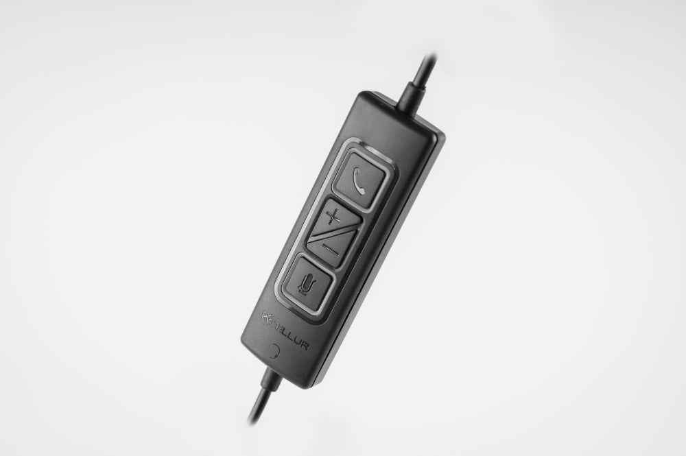 EAN 5949120003759 - Tellur Voice 320 Auriculares Alámbrico Diadema USB Type-C / USB Type-A Negro imagen 5