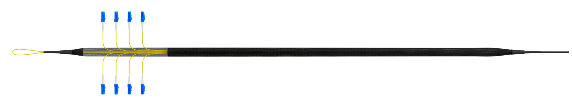EAN 4049759307066 - EFB Elektronik O8322S180OS2 Cable de fibra óptica e InfiniBand 180 m 8x LC U-DQ(ZN) BH Negro, Azul, Amari imagen 5
