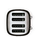EAN 8017709263362 - Smeg TSF03BLEU tostadora 6 4 rebanada(s) 2000 W Negro imagen 2