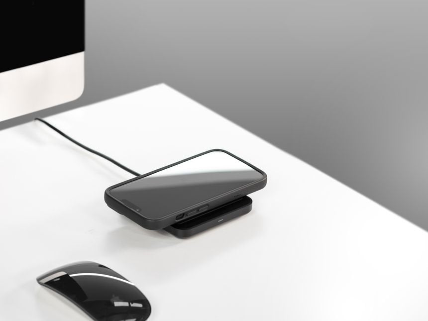 EAN 9348943024488 - Quad Lock Home/Office WCP Universal Negro USB Cargador inalámbrico Carga rápida Interior imagen 4