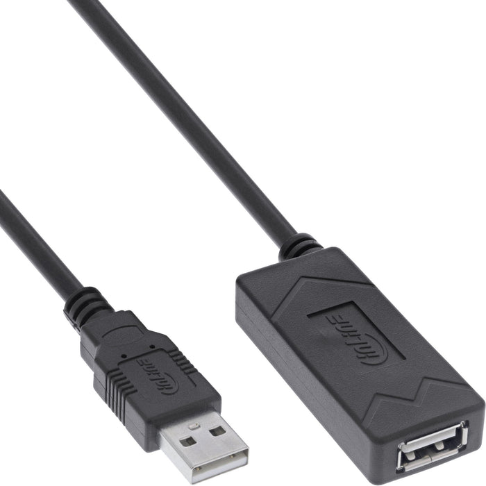 EAN 4043718332922 - InLine 34617A cable USB USB 2.0 12,5 m USB A 0,48 Gbit/s Negro imagen 1