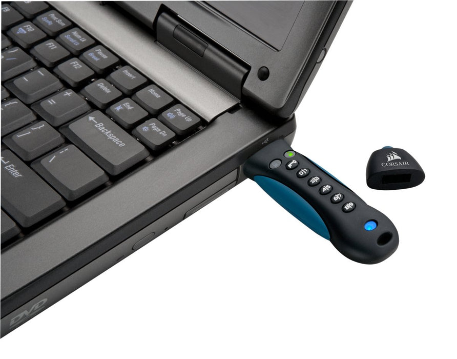 EAN 0840006621980 - Corsair Padlock 3 unidad flash USB 128 GB USB tipo A 3.2 Gen 1 (3.1 Gen 1) Negro, Azul imagen 4