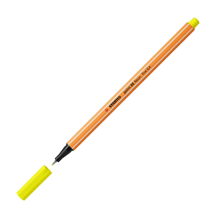 EAN 4006381438544 - STABILO point 88 rotulador de punta fina Amarillo 1 pieza(s) imagen 2