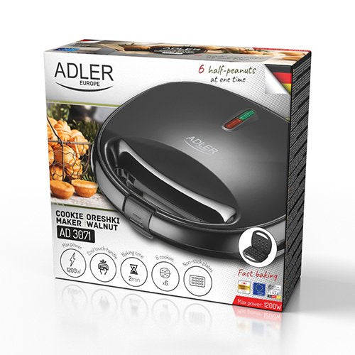 EAN 5905575902528 - Adler sandwichera 1100 W Blanco imagen 7