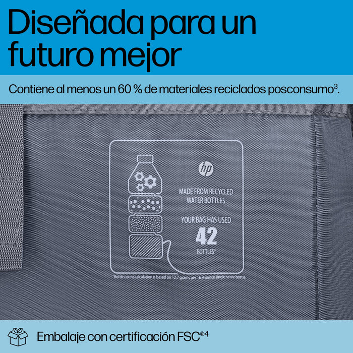 EAN 0198122966899 - HP Travel Plus 22 Liter 16 Laptop Bag 40,9 cm (16.1") Maletín Azul, Grafito imagen 6