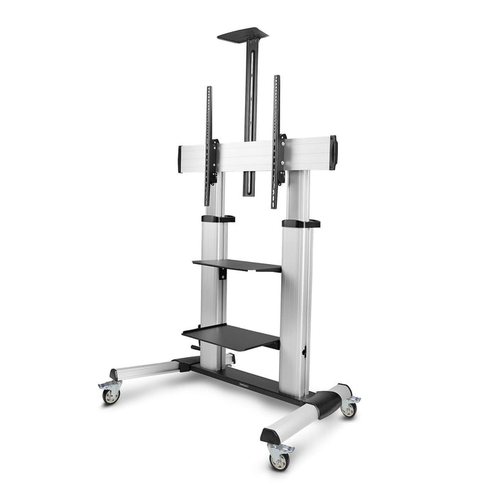 EAN 0065030906302 - StarTech.com 1110C-MOBILE-TV-CART soporte para TV 2,54 m (100") Negro, Plata imagen 1