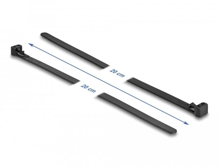 EAN 4043619190645 - DeLOCK 19064 presilla Bridas adherentes para cables Nylon 100 pieza(s) imagen 2
