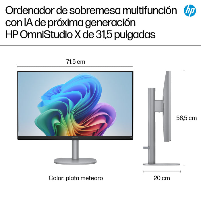 EAN 198990529998 - HP OmniStudio X All-in-One Desktop Next Gen AI 32-c1000ns PC Intel Core Ultra 5 226V 80 cm (31.5") 3840 x  imagen 7